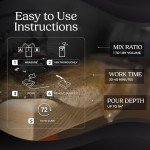 Crystal Clear 2 Gallon Epoxy Resin Kit