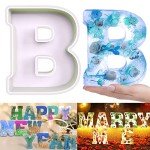 Large Letter B Silicone Mold for DIY Crafts