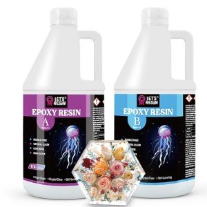 1 Gallon Bubble Free Epoxy Resin Kit