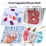 Large Letter B Silicone Mold for DIY Crafts