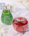 Apple-Shaped Silicone Resin Jar Molds with Lid