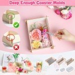 YOILES 6-Pack Large Silicone Resin Molds