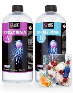 Crystal Clear 1/2 Gallon Epoxy Resin Kit