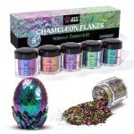 Chameleon Flakes Color Shift Pigment Powder