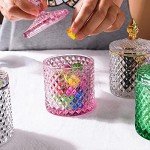 Large Vintage 3D Resin Jar Molds with Lids