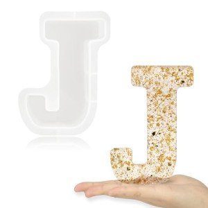 7-Inch Large Letter Molds for Resin Crafts