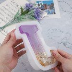 7-Inch Large Letter Molds for Resin Crafts