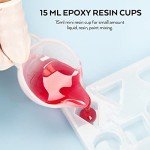 Silicone Resin Measuring Cups & Mixing Tools Set
