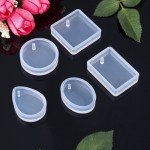 20-Piece DIY Silicone Keychain Mold Set