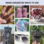 DIY Resin Rhinestone and Pearl Beads Mix