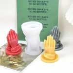 3D Middle Finger Candle Mold for DIY Crafts