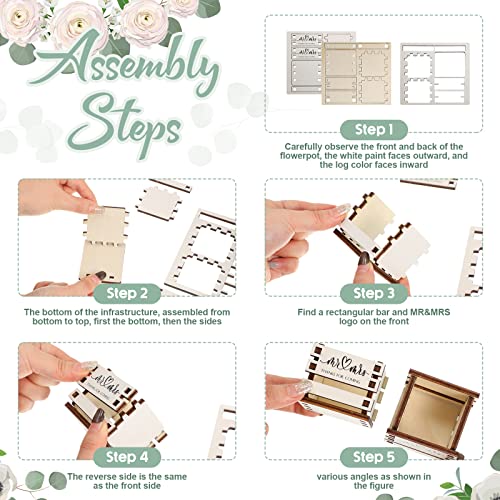 50-Piece Mini Succulent Pot Set for Wedding Decor