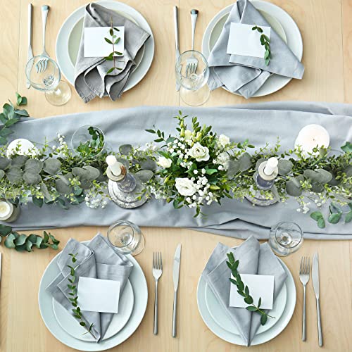 Artificial Eucalyptus Garland Wedding Table Runner Decor Vines