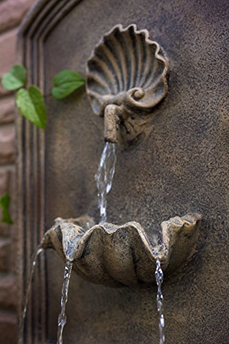 Outdoor Wall Fountain - Napoli Stone Finish