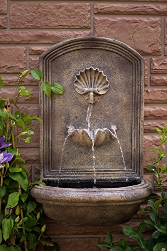 Outdoor Wall Fountain - Napoli Stone Finish