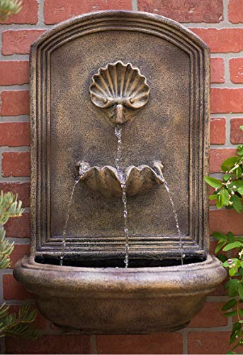 Outdoor Wall Fountain - Napoli Stone Finish