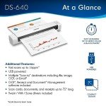 Brother DS-640 Compact Mobile Document Scanner