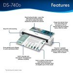 Brother DS-740D Compact Mobile Document Scanner