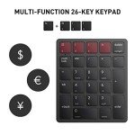 Havit Wireless Bluetooth Numeric Keypad - Portable Numpad