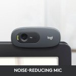Logitech C270 HD Webcam - 720p Resolution