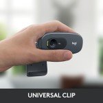 Logitech C270 HD Webcam - 720p Resolution