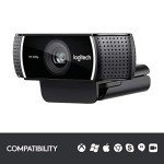 Logitech C922 Pro Stream 1080p HD Webcam