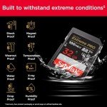 SanDisk 32GB Extreme PRO UHS-I SD Memory Card