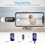 INLAND 5-Pack 32GB Dual USB Flash Drives