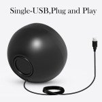 ABRRU USB Laptop and Desktop Speakers - Black