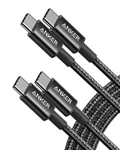 Anker 6FT USB-C to USB-C Charging Cables (2-Pack)