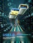 AINOPE USB 3.0 Extension Cables - 2 Pack, 3.3FT