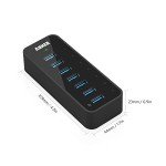 Anker 7-Port USB 3.0 Hub with Power Adapter