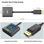 DisplayPort to VGA Adapter - 1080P Gold-Plated