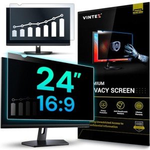 24 Inch Anti-Glare Privacy Screen Filter for Monitors