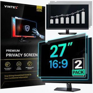 Vintez 27" Privacy Screen for Monitors & Laptops
