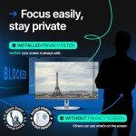 24 Inch Anti-Glare Privacy Screen Filter for Monitors