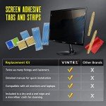 VINTEZ Privacy Screen Adhesive Tabs for Laptops