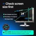 24 Inch Anti-Glare Privacy Screen Filter for Monitors