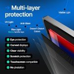 24 Inch Anti-Glare Privacy Screen Filter for Monitors