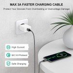 6ft USB A to C Fast Charging Cable - 2-Pack