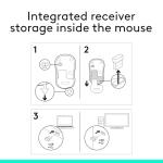 Logitech M185 Wireless Mouse - Swift Grey