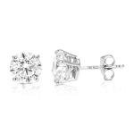 Lab Grown Diamond Stud Earrings in 14K Gold