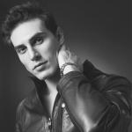 Men’s Black & Silver Stainless Steel Link Bracelet