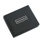 Men’s Black & Silver Stainless Steel Link Bracelet