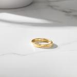 10kt Yellow Gold Diamond-Cut Ring, Size 9