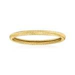 14kt Yellow Gold Roped Ring - Size 8
