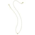 Kendra Scott Mini Heart Necklace in Gold