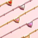 Kendra Scott Mini Heart Necklace in Gold