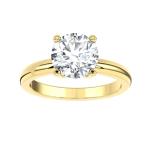 14K Yellow Gold Lab Grown Diamond Engagement Ring
