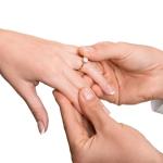 14K Yellow Gold Lab Grown Diamond Engagement Ring